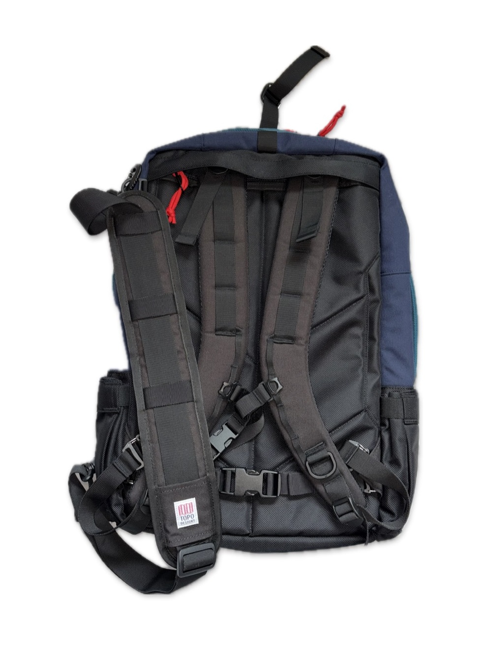 TOPO DESIGNS Global Travel Bag 30L Navy Convertible Carry On Backpack Laptop ✅ - Picture 2 of 12
